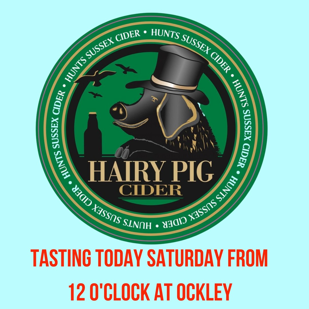 Tasting at our Ockley shop today...the Hairy Pig and other ciders
@huntssussexcider 

#farmshop #sussexproduce #cider #artisan